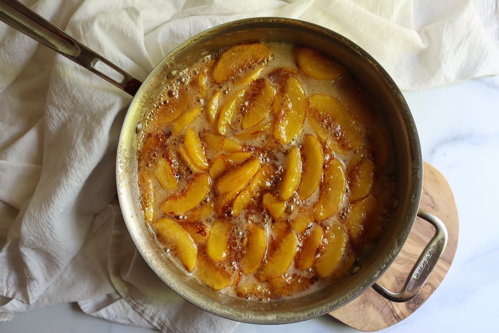 Finished Peach Preserves