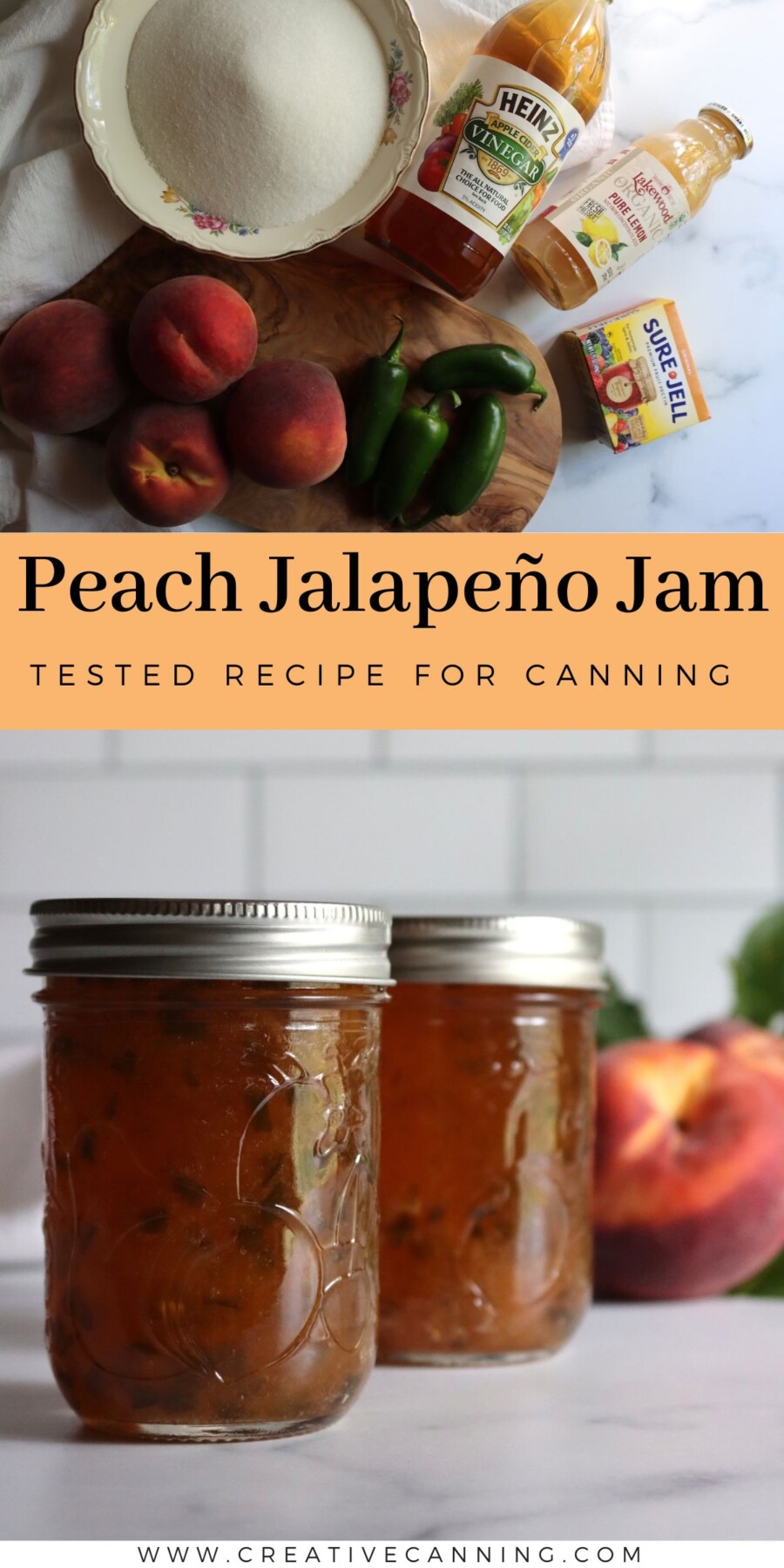 Peach jalapeño jam recipe for canning