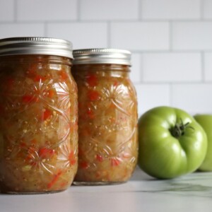 Classic Green Tomato Relish