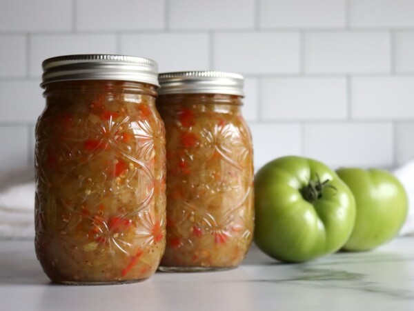 Classic Green Tomato Relish